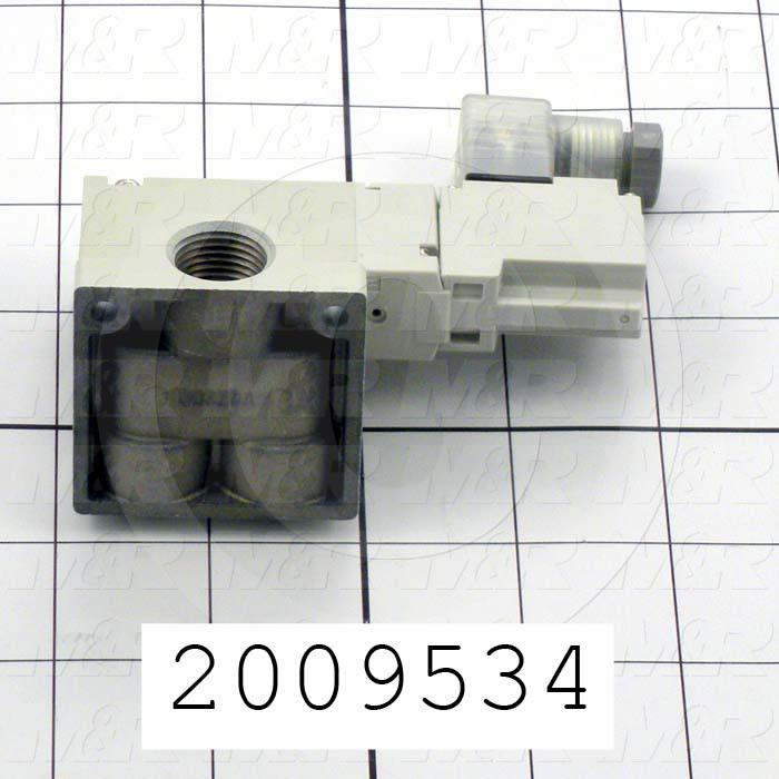 TWO POSITION 3 WAY VALVE N.C.