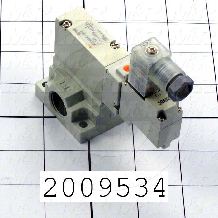TWO POSITION 3 WAY VALVE N.C.
