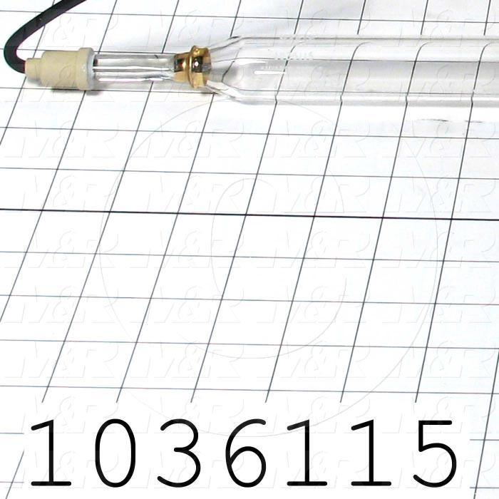 UV Lamps, Mercury, 38", 400W/in, 11.8A