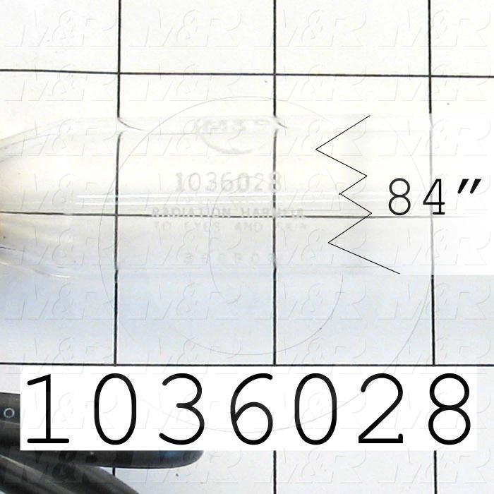 UV Lamps, Mercury, 84", 300W/in, 11.7A, 2400VAC