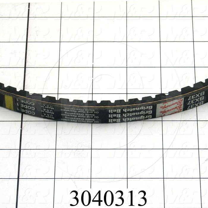 V-Belts, B V-Belt Type, B37 Trade Size, 40" Outside Length