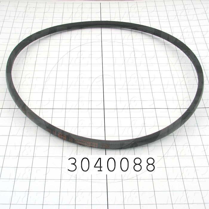 V-Belts, B V-Belt Type, B49 Trade Size, 52" Outside Length