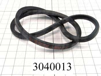 V-Belts, B V-Belt Type, B50 Trade Size, 53" Outside Length