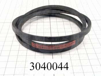 V-Belts, B V-Belt Type, B51 Trade Size, 54" Outside Length