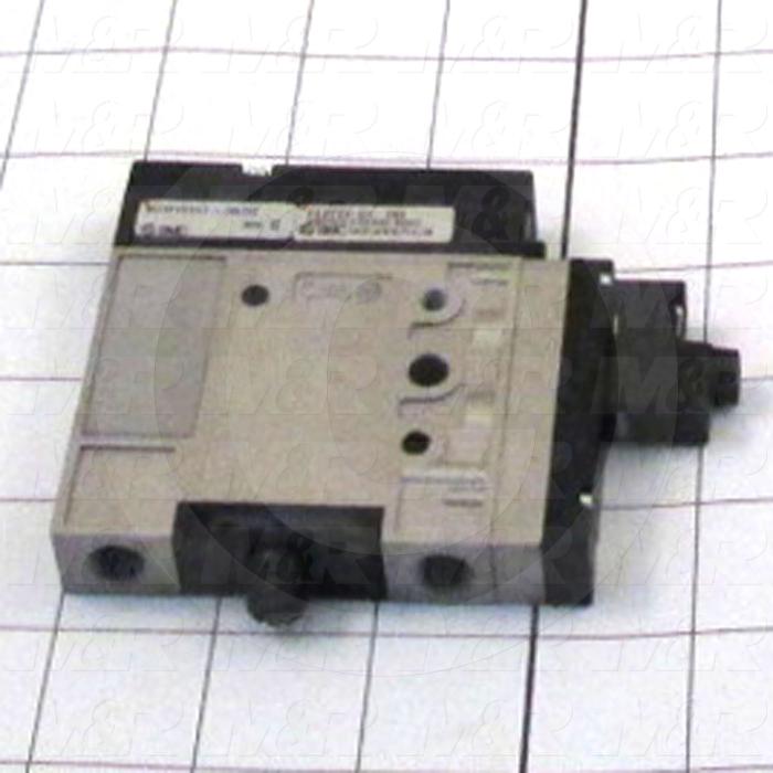 Vacuum Ejector, Air Operated, 630mmHg Max. Vacuum Pressure, 40 l/min Max. Suction Flow, 1 Station Unit, 24VDC Voltage