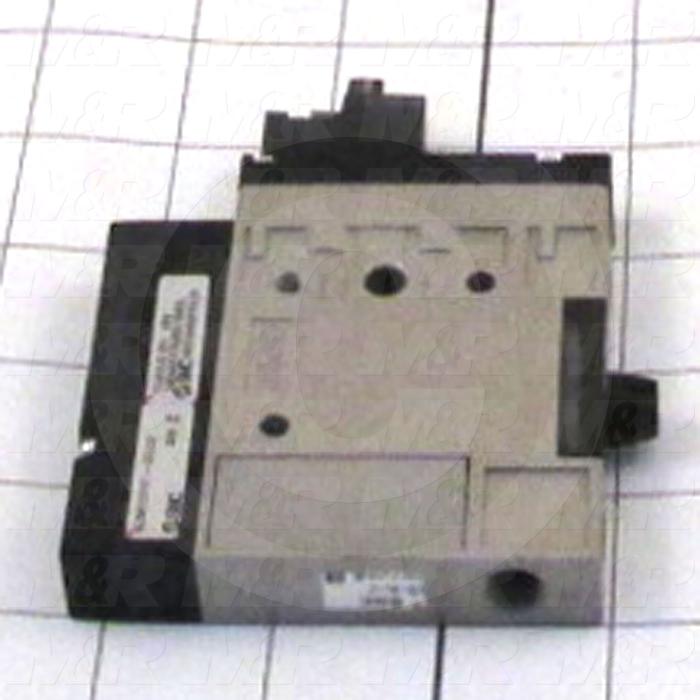 Vacuum Ejector, Air Operated, 630mmHg Max. Vacuum Pressure, 40 l/min Max. Suction Flow, 1 Station Unit, 24VDC Voltage