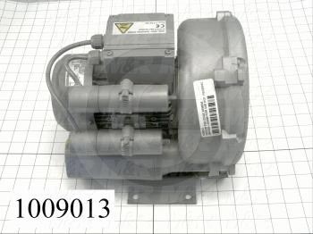 Vacuum Motor, Two Stage, 0.34HP, 115/220VAC