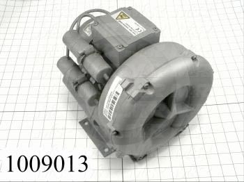 Vacuum Motor, Two Stage, 0.34HP, 115/220VAC