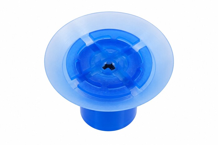 Vacuum Pad, 25mm Pad Dia., Aluminum Material