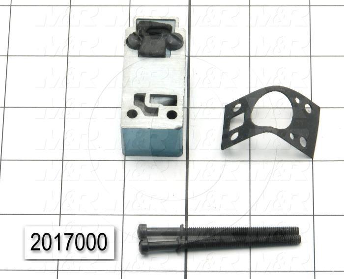Valve Accessories, 2 Position Pilot Adapter For Internally Piloted 800 Series Valves, Kit Includes Gasket, Screws And Is used For Indexer