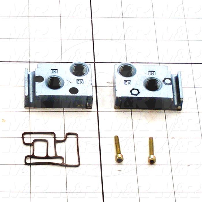 Valve Accessories, End Plate Kits For 45 Series