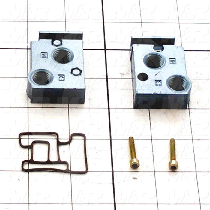 Valve Accessories, End Plate Kits For 45 Series