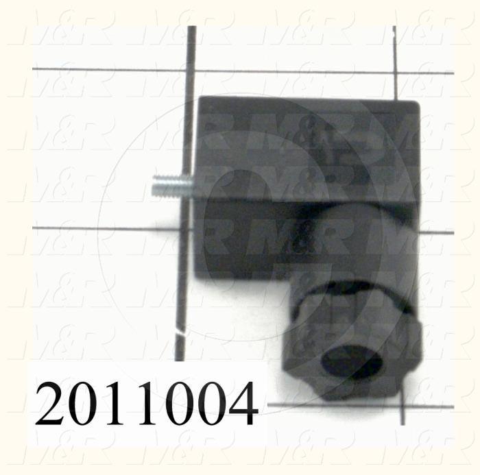 Valve Accessories, Female Plug With Gasket And Screw, Used For MAC 45 series Valves