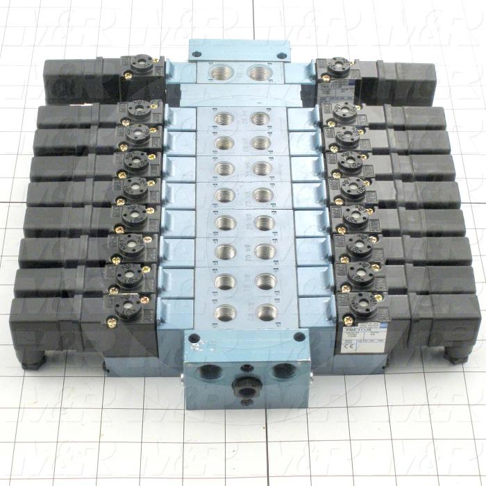 Valve Accessories, Head Block 8 Colors REV C For Challenger With Index