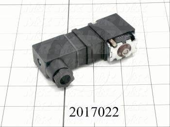 Valve Accessories, MAC Solenoid With Plug, 120V Includes Solenoid and Cover For 800 Series Valve