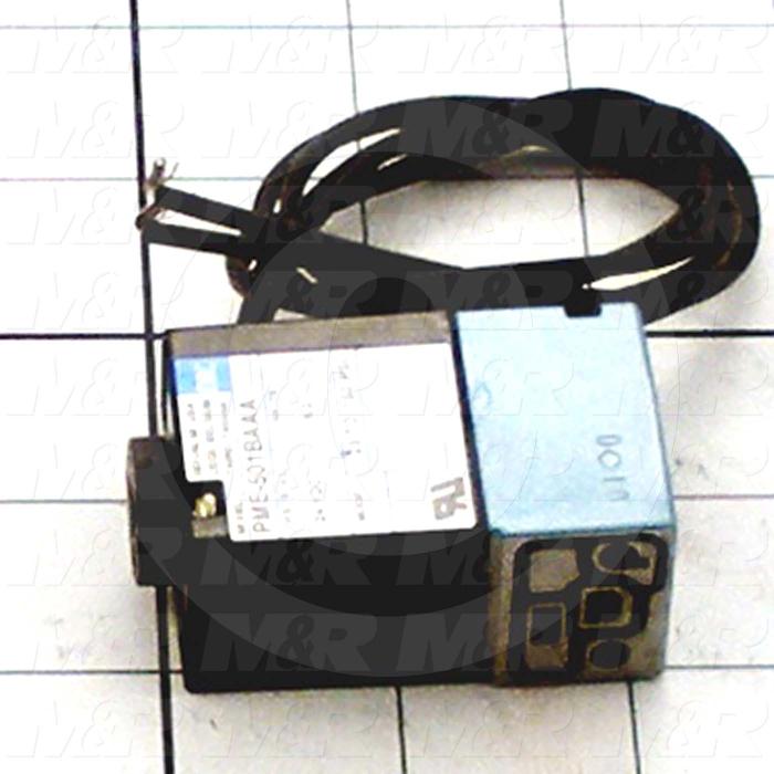 Valve Accessories, Pilot - Solenoid Assembly, 24 VDC (5.0 Watt) With 18" Flying Leads