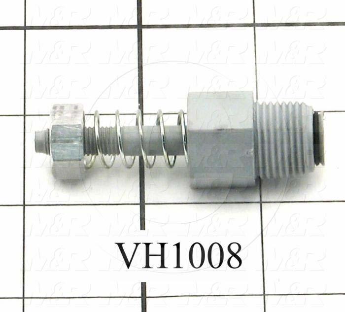 Valve Relief Pressure, 3/8 NPT Port Size, 5-27"HG Operating Pressure, Adjustable Notes