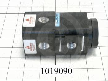 Valve Soft Start-Up, 3/8" NPT Port In, 3/8" NPT Port Out, 120 VAC Coli Voltage