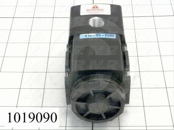 Valve Soft Start-Up, 3/8" NPT Port In, 3/8" NPT Port Out, 120 VAC Coli Voltage