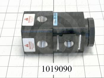 Valve Soft Start-Up, 3/8" NPT Port In, 3/8" NPT Port Out, 120 VAC Coli Voltage