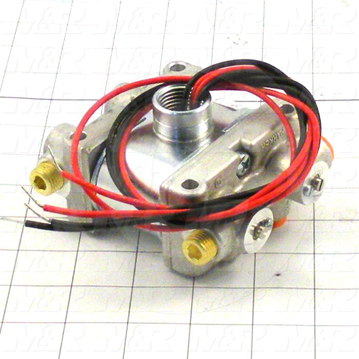 Valves, Electro Mechanical Type, 2 Position / 3 Way Operation, Single Coil, 160 Psi Max. Pressure