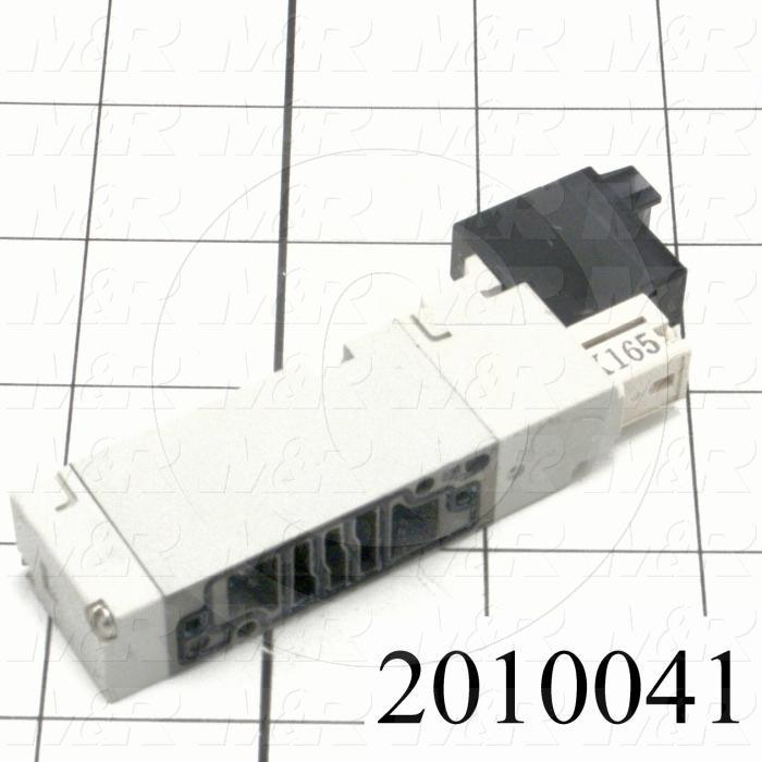 Valves, Electro Mechanical Type, 2 Position / 5 Way Operation, Single Coil, 120/110 VAC Coil Voltage, Works w/Manifold, Vitan Seal, 160 Psi Max. Pressure, Replacing Part Function