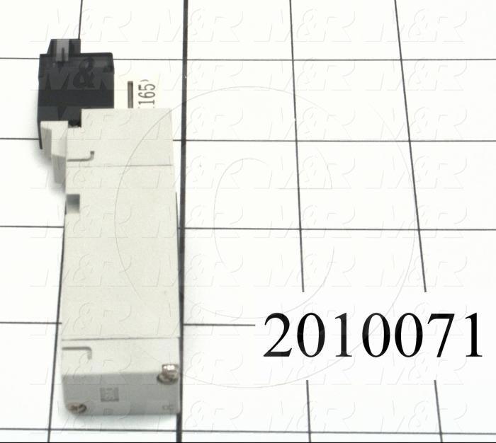 Valves, Electro Mechanical Type, 2 Position / 5 Way Operation, Single Coil, 24 VDC Coil Voltage, Base Mounted, 0.7 MPa Max. Pressure