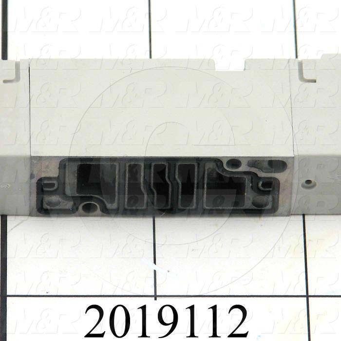 Valves, Electro Mechanical Type, 2 Position / 5 Way Operation, Single Coil, 24 VDC Coil Voltage, Works w/Manifold, Special Seal, 1.0 MPa Max. Pressure, .30 CCV