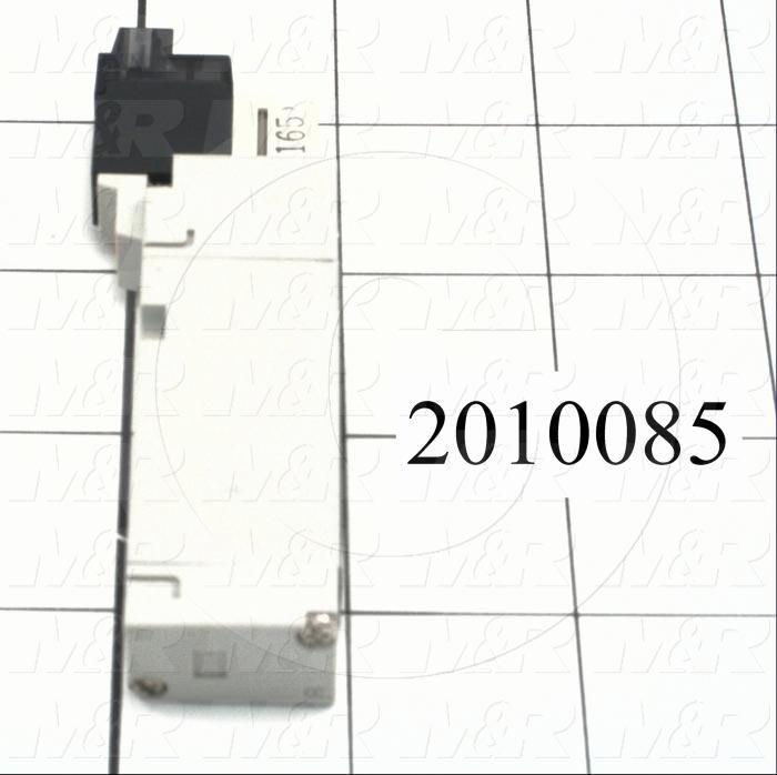 Valves, Electro Mechanical Type, 2 Position / 5 Way Operation, Single Coil, 24 VDC Coil Voltage, Works w/Manifold, Vitan Seal, 160 Psi Max. Pressure, Replacing Part Function