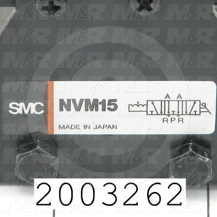 Valves, Manual Type, 3 Position / 5 Way Operation, 2.5 sqmm Effective Area