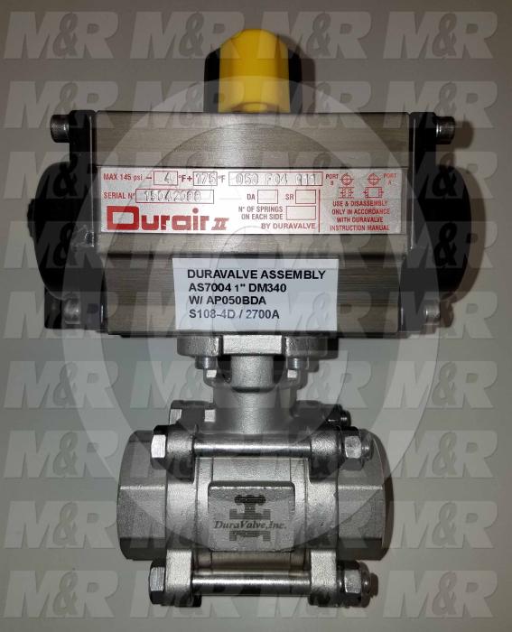 Valves Mechanical / Hand, Ball Valve Type, 1" NPT Female Port In, 1" NPT Female Port Out, Comes With Visual Indicator