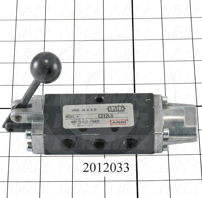 Valves Mechanical / Hand, Manual Valve Type, 1/4" NPT Port In, 1/4" NPT Port Out, 2 Position 4 Way Operation, 0.7 CCV, 26 cfm Flow @ 100 psig