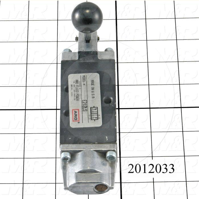Valves Mechanical / Hand, Manual Valve Type, 1/4" NPT Port In, 1/4" NPT Port Out, 2 Position 4 Way Operation, 0.7 CCV, 26 cfm Flow @ 100 psig