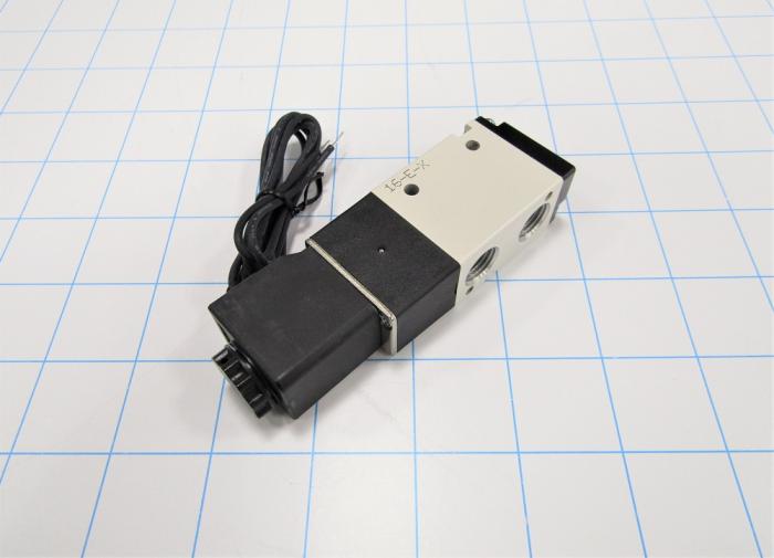 Valves, Solenoid Valve Type, 1/8" IN, 1/4" OUT Port