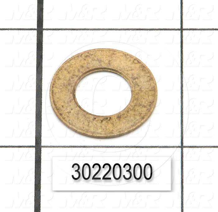 Washers and Shims, Aluminum, Flat Washer Type, Grade Class 8, 7/8" Screw Size, Outside Diameter 3.130"