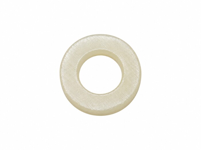 Washers and Shims, Nylon, Flat Washer Type, Inside Diameter 6.4 mm, Outside Diameter 12 mm, 1.3-1.7 mm Thickness