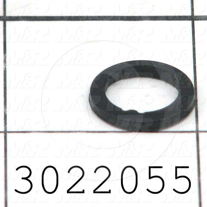 Washers and Shims, Plastic, Flat Washer Type, Inside Diameter 10.2mm, Outside Diameter 14mm, 1.9mm Thickness, Note : Sealing Type