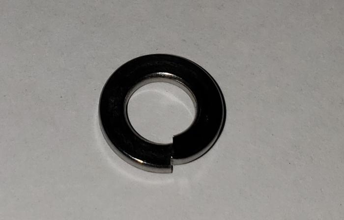 Washers and Shims, Stainless Steel, Split Lock Washer Type, 5/16" Screw Size, Plain