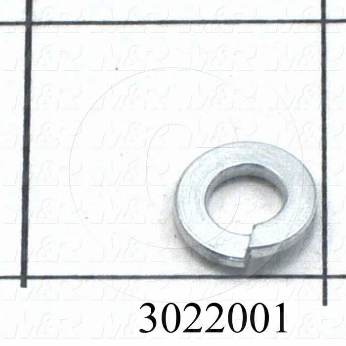 3022001 Washers and Shims, Steel, Split Lock Washer Type, 1/4 in