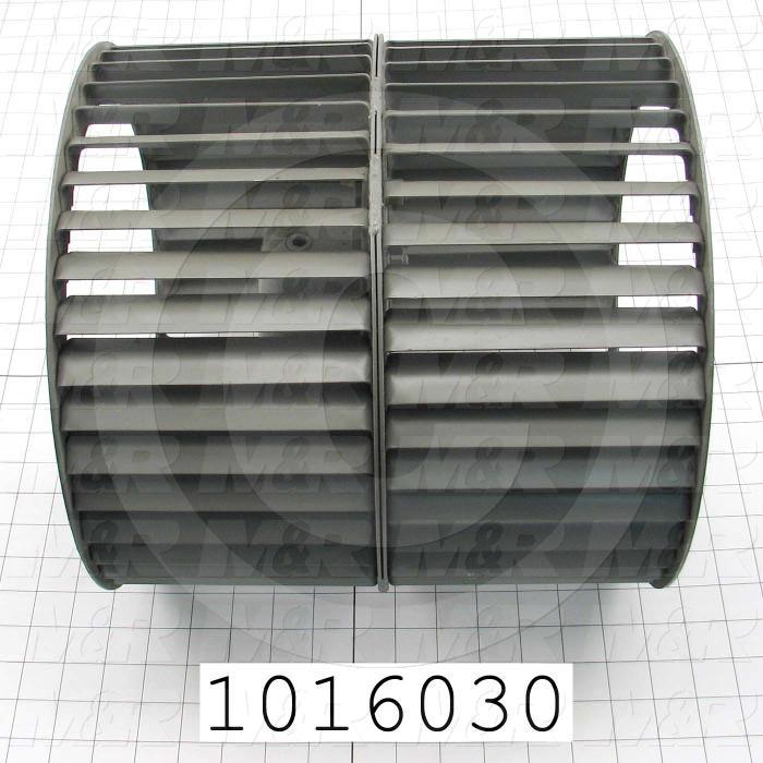 Wheel, Wheel Diameter 12", Inlet Double, Bore Size 2.94", Temperature Rating 500F, Max. Air flow 6500CFM