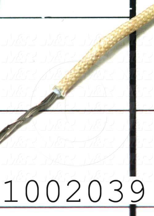 Wire, 18AWG, White, 600V