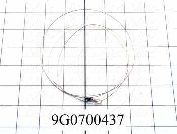 Wire Assembly, Type Trim Wire, Round, Length 27", Note Used On 20" Omni-Bagger