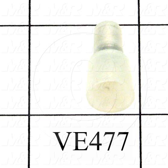 Wire Connector, Closed End, 4, 18AWG Minimum Wire Size, 2, 12AWG Maximum Wire Size
