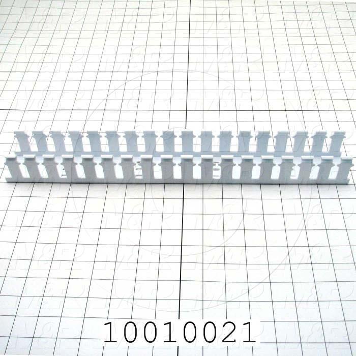 Wire Duct, 2" Width, 2" Depth, White