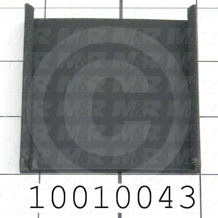 Wire Duct Cover, 2", Black