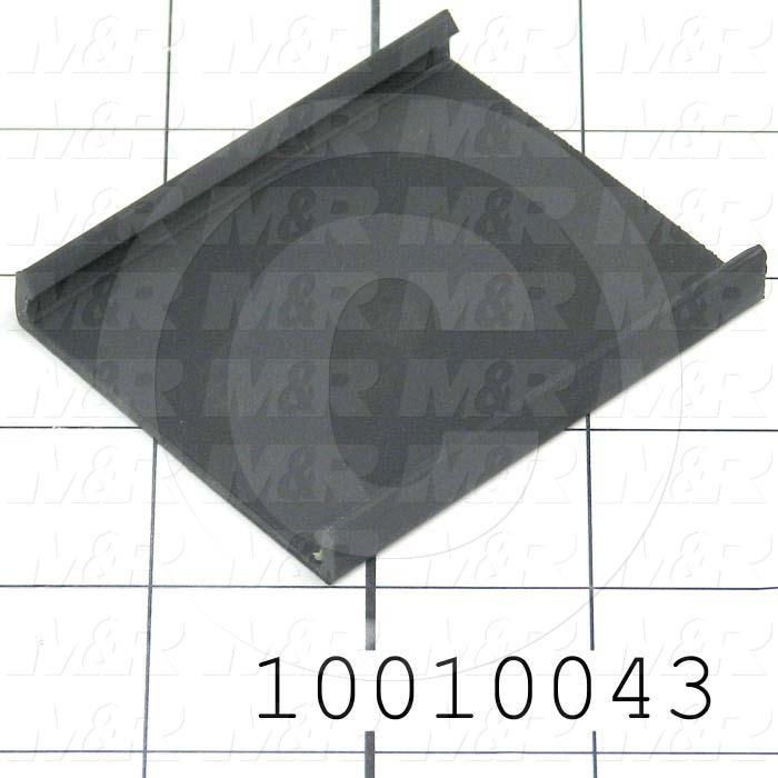 Wire Duct Cover, 2", Black