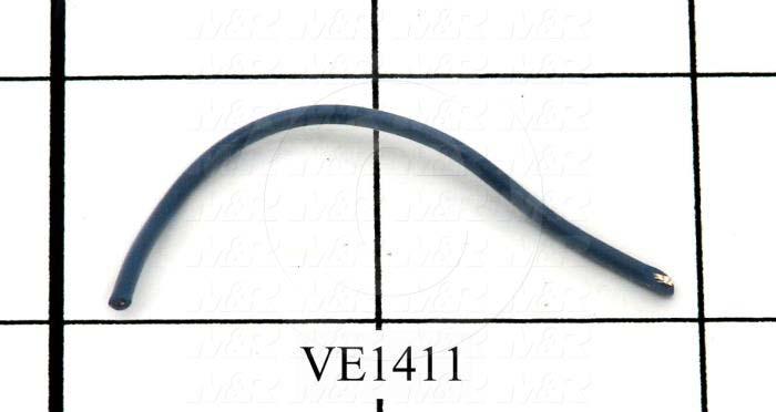 Wire, Hook-Up, 22AWG, Blue