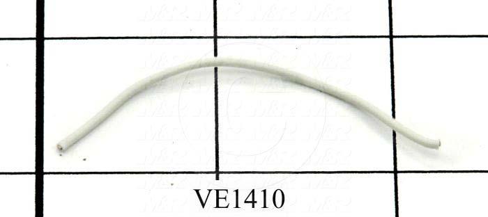 Wire, Hook-Up, 22AWG, White