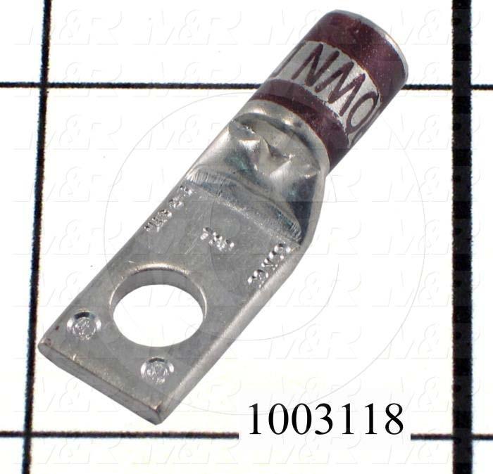 Wire Terminal, Lugs, Wire Range 2AWG, #5/16" Stud Size