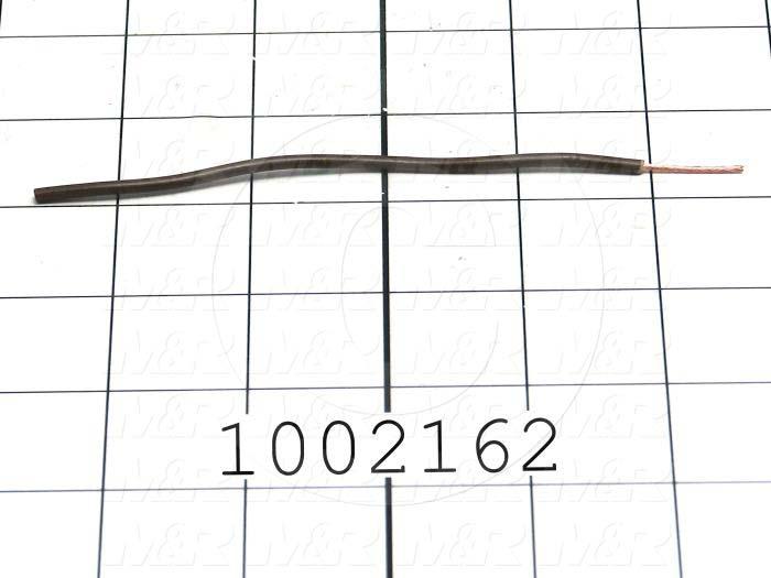 Wire, tfn solid, 18AWG, Brown